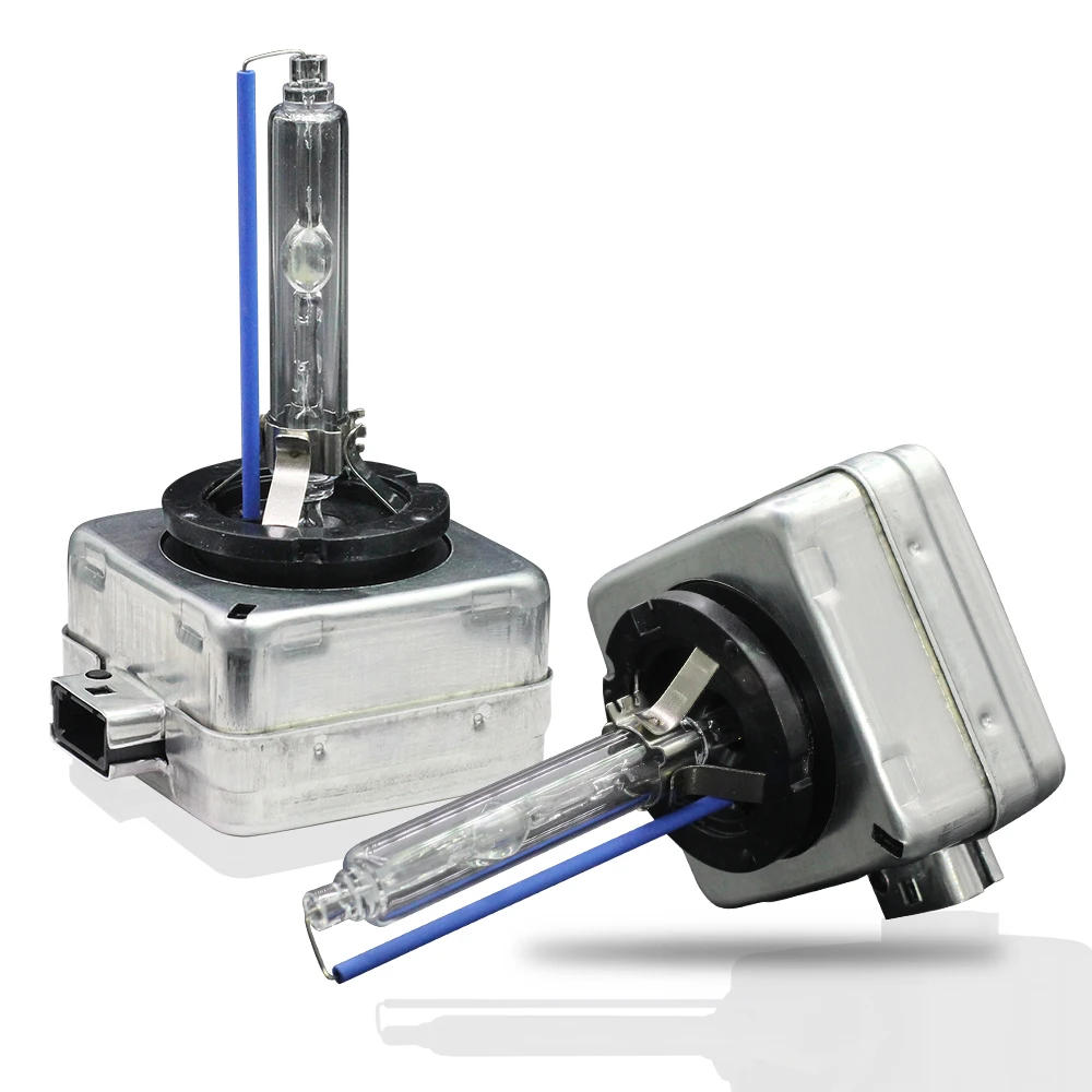 Buildreamen2 2 шт. 35 Вт D1S D1C D1R D3S D3R HID ксеноновая лампа 4300K 6000K 8000K 10000K 12 В
