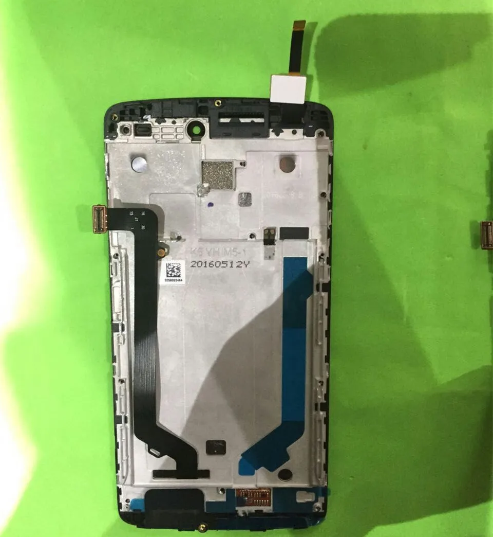 Оригинальный Для Lenovo K4 NOTE A7010 ЖК экран дисплей с рамкой Сенсорная панель