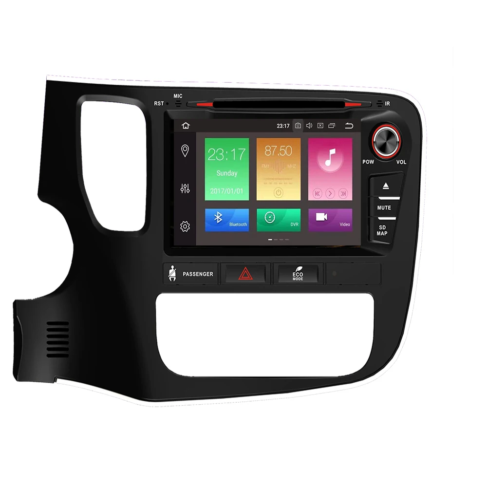 Высокое качество 8 &quotAndroid 10 магнитофон автомобильный DVD GPS для MITSUBISHI OUTLANDER 2014 2017