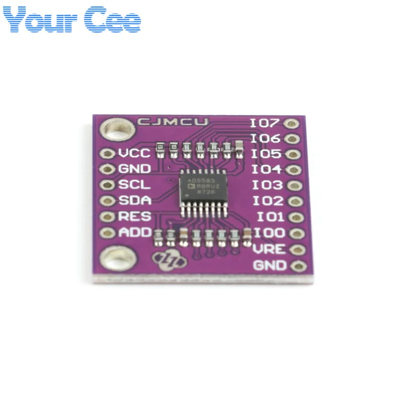 AD5593 преобразователь ADC/DAC настраиваемый 12 битный аналогово цифровой 8