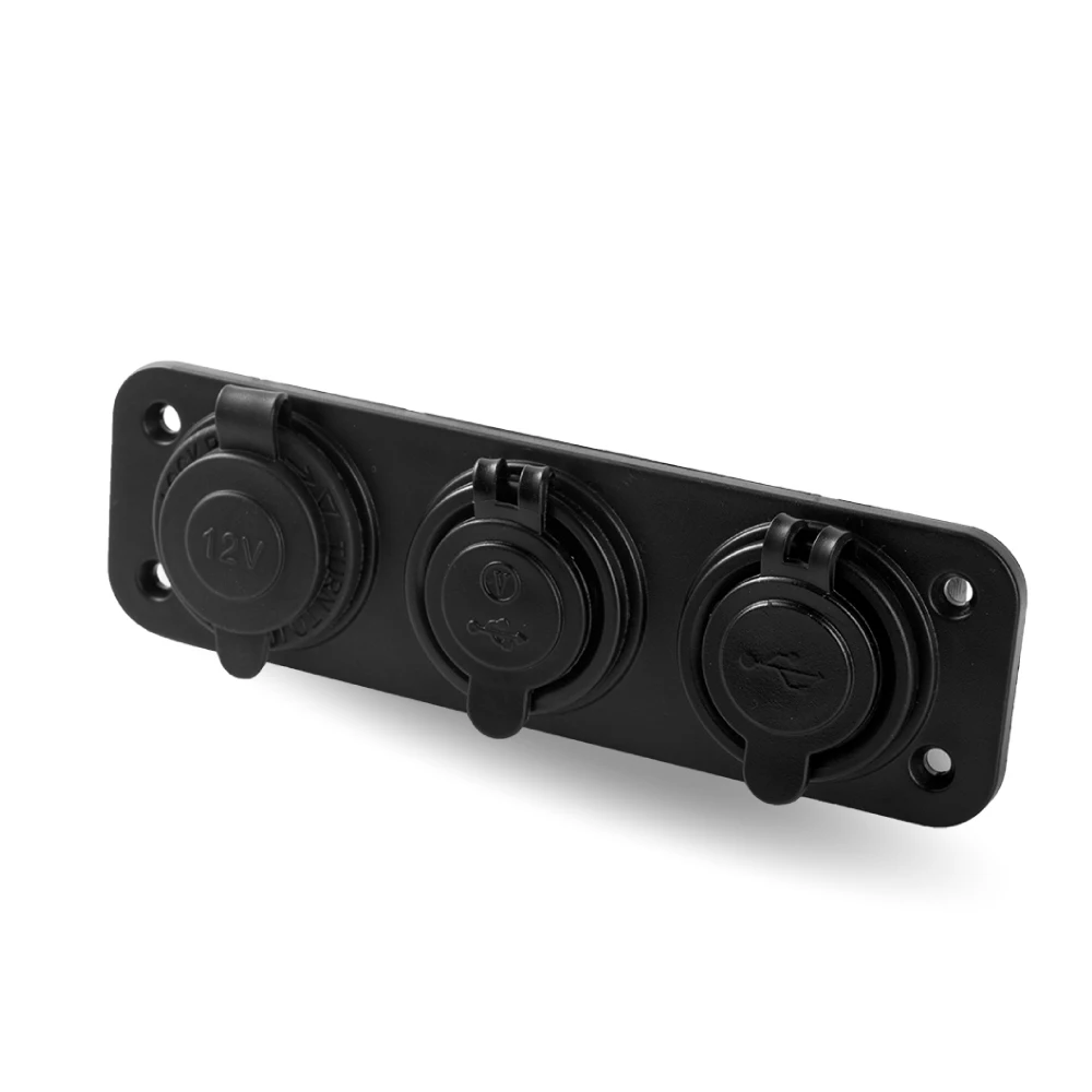 DC 12 V-24 V 4 USB порт разветвитель гнездо автомобиля/лодки/телефона зарядное