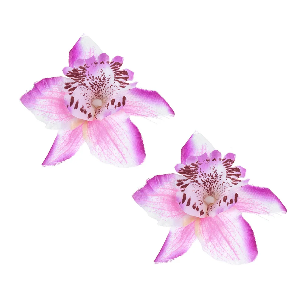 white and purple Невесты головной убор лента для волос аксессуары для волос свадебный головной убор ручной работы фиолетовый цветок диадемы сплав головной убор Корона - Окраска металла: white and purple