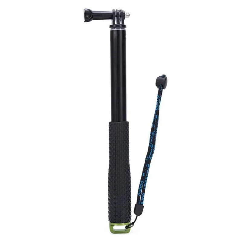 Green Go Pro 7 8 монопод Palo селфи палка Штатив для GoPro Hero 7 6 5 ручной селфи Pau De Selfie для Xiaomi Yi Eken Sjcam Dji Osmo - Цвет: Green
