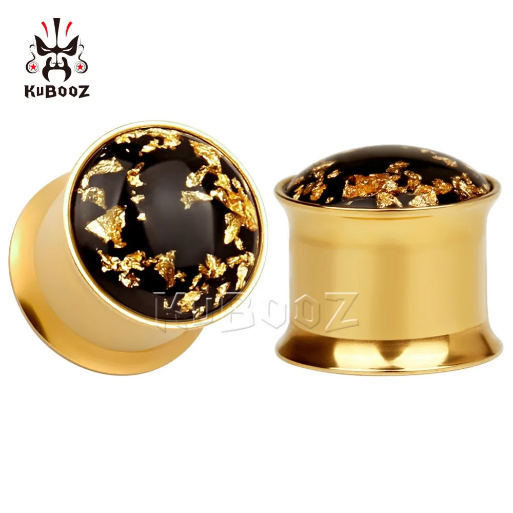 Wholesale Price Double Horn Stainless Steel Ear Plugs Tunnels Piercing Gauges Expanders Body Jewelry Earring Stretchers 40PCS | Украшения и