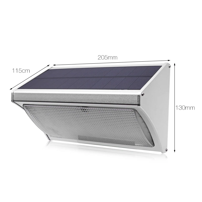 SOCO 56LED 1000LM Solar Wall Lamp Radar Wave Induction Lighting With 3 Working Modes Remote Control IP65 Waterproof Street Light | Лампы и