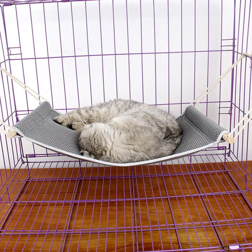 Cat Bed Hammock Pet Cage Breathable Hanging For Puppy Rabbit Other Small Animals Comfortable New | Дом и сад