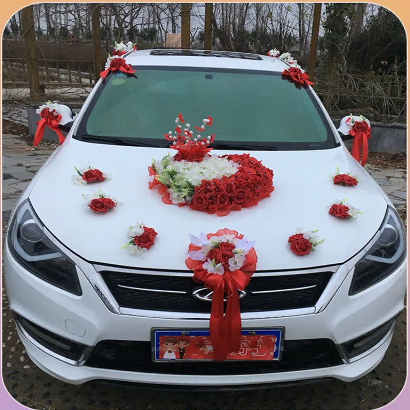 2019 новый стиль любви Лебедь из смолы свадебный автомобиль искусственные