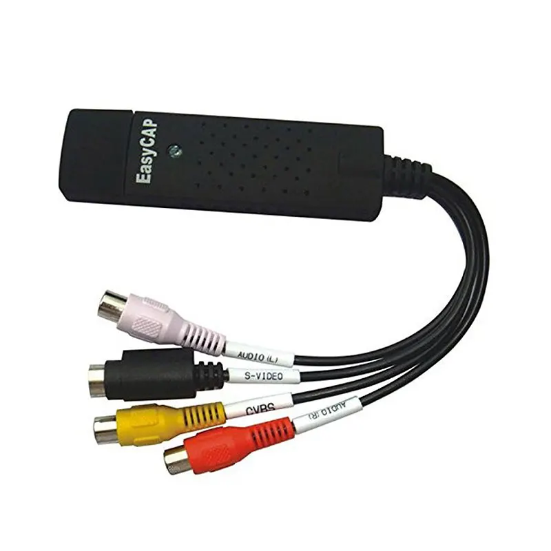 Портативная простая крышка USB 2 0 аудио преобразователь видеосигнала ture карта DVD DVR
