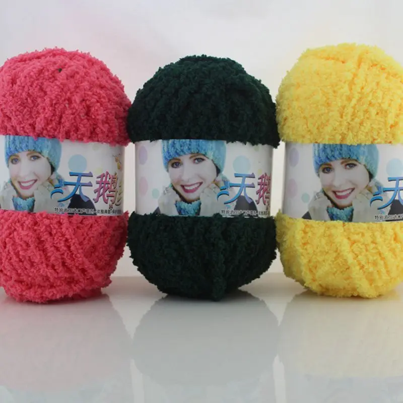 250g/Lot High Quality Velvet Soft Cashmere Yarn For Knitting Wool Handmade Organic Baby Woolen Eco-Friendly | Дом и сад
