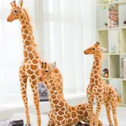 Гигантский Размер жираф плюшевые игрушки милые чучела животных мягкая кукла 