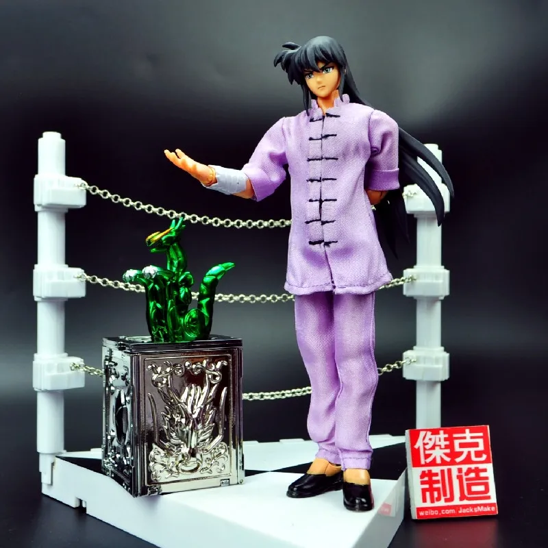 Jacksdo Saint Seiya Ткань Миф Повседневный Дракон Shiryu Pandora коробка маленькая ткань|box