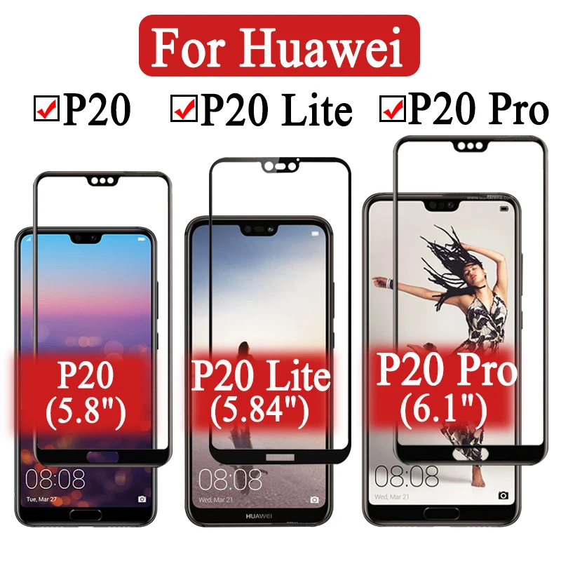 Защитное стекло для huawei p20 lite pro, закаленное защитное стекло huwei p 20 светильник 20 p, Защитная пленка для экрана p20lite p20pro hawei чехол