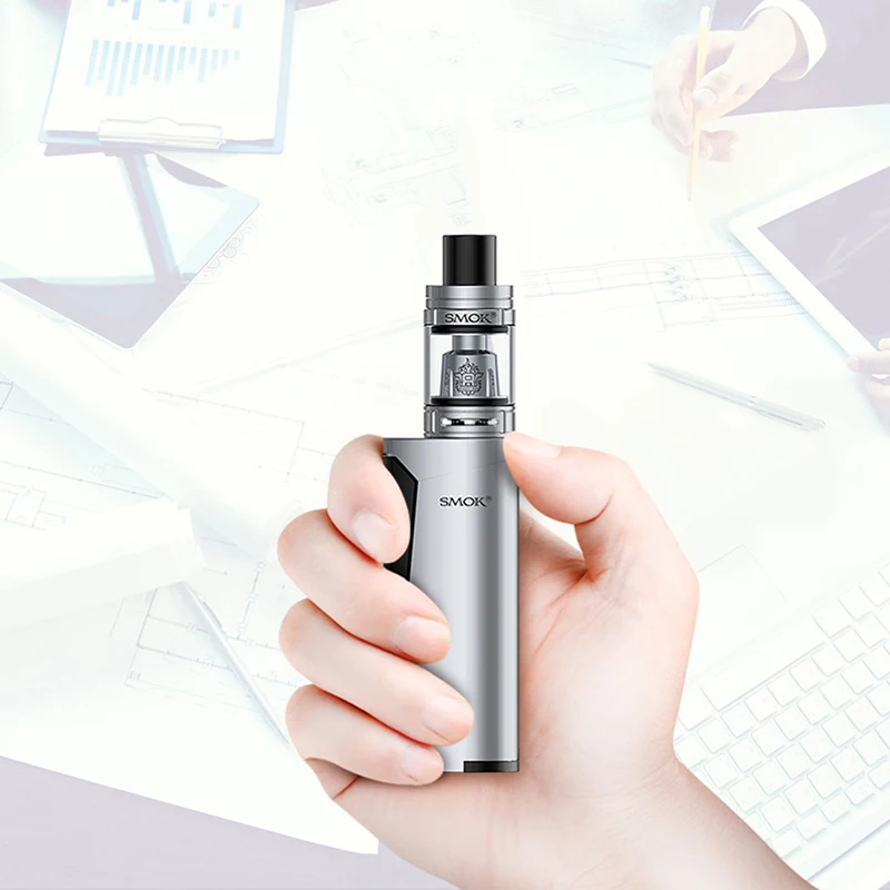 Оригинальный Smok Priv V8 комплект 60 Вт коробка мод Vape 3 мл TFV8 Детский Танк-атомайзер