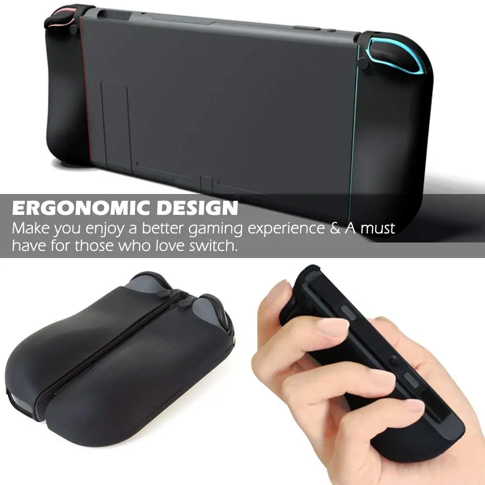 Силиконовый чехол для Nintendo Switch Cover Joycon Case мягкий контроллер оболочка консоль