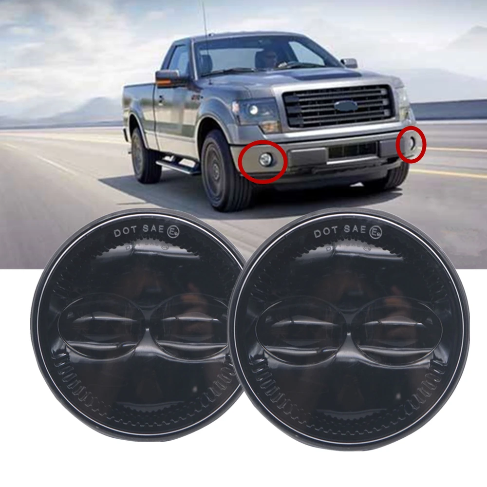 Светодиодные противотуманные фары DOT 24 Вт для Ford F150 2007 2014 Ranger 2008 2011 DISPATCH 2015|Фара