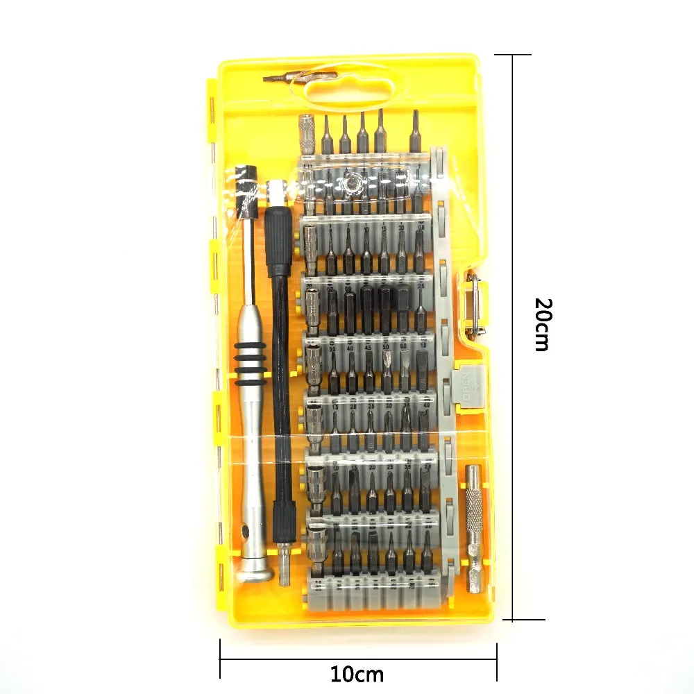50set 60 in 1 Precision Screwdriver Tool Kit Magnetic Set for Cell Phone Tablet Compact Repair Maintenance With Box | Инструменты