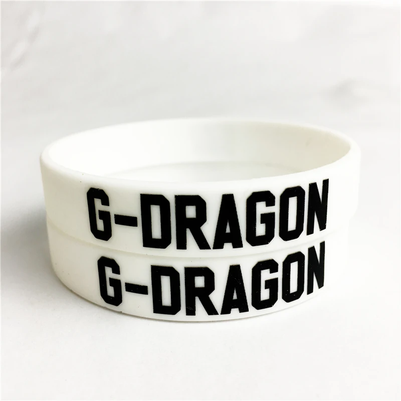 2019 модный силиконовый браслет с логотипом kpop GD G-DRAGON для мужчин и женщин |
