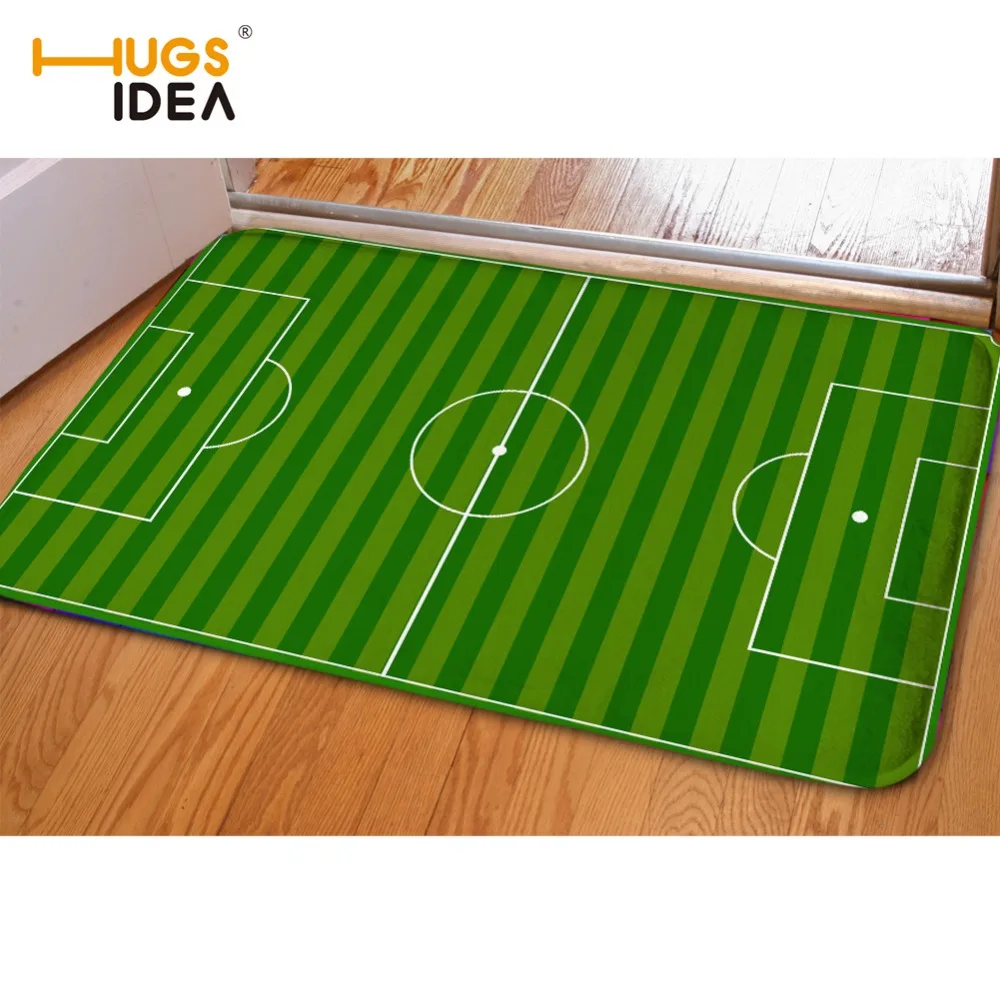 Ковры HUGSIDEA креативные напольные ковровые покрытия с принтом футбольного поля