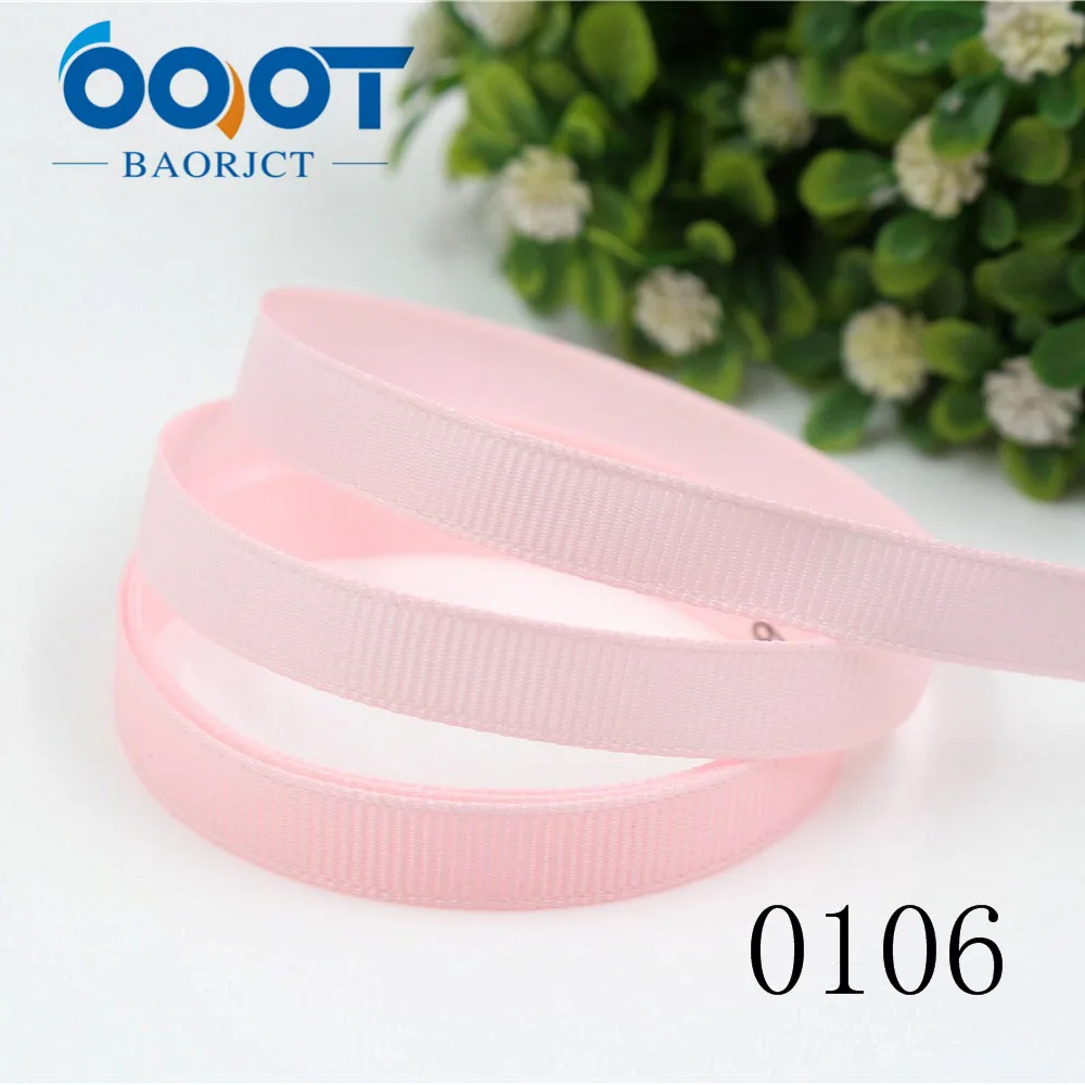 OOOT BAORJCT 181010 10 ярдов/партия, 125 цветов s можно выбрать 10 мм одноцветные корсажные ленты, Подарочная упаковка DIY материалы ручной работы - Цвет: 0106