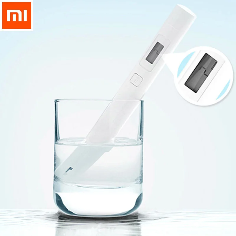 Оригинальный тестер воды Xiaomi TDS 1 шт. 2 портативная ручка для обнаружения стилус