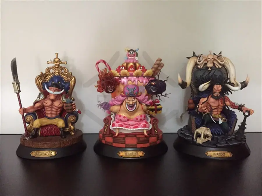 Комиксов клуб one piece F3 SD четырех императоров большой мама gk каучуковая фигурка содержат светодиодные игрушка для коллекции