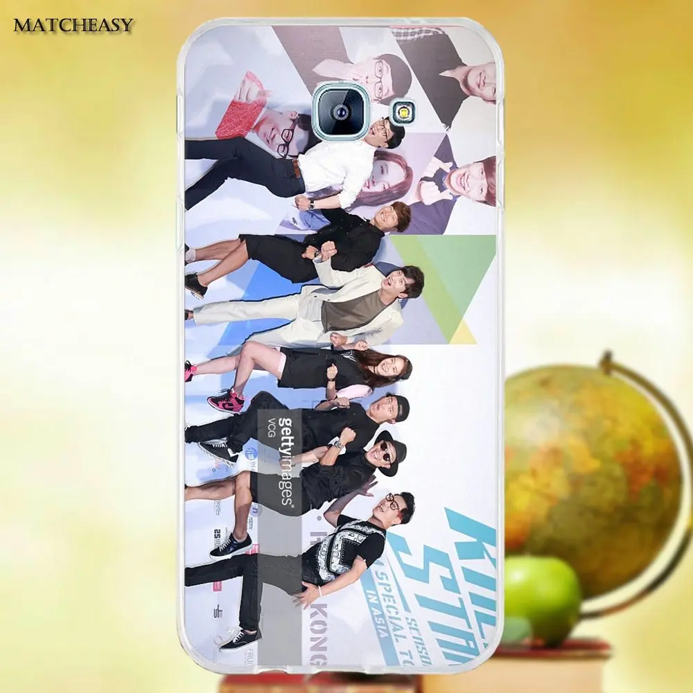 Oedmeb мягкий чехол для телефона корейский Бегущий человек Samsung Galaxy A3 A5 A7 J1 J2 J3 J5 J7 2015