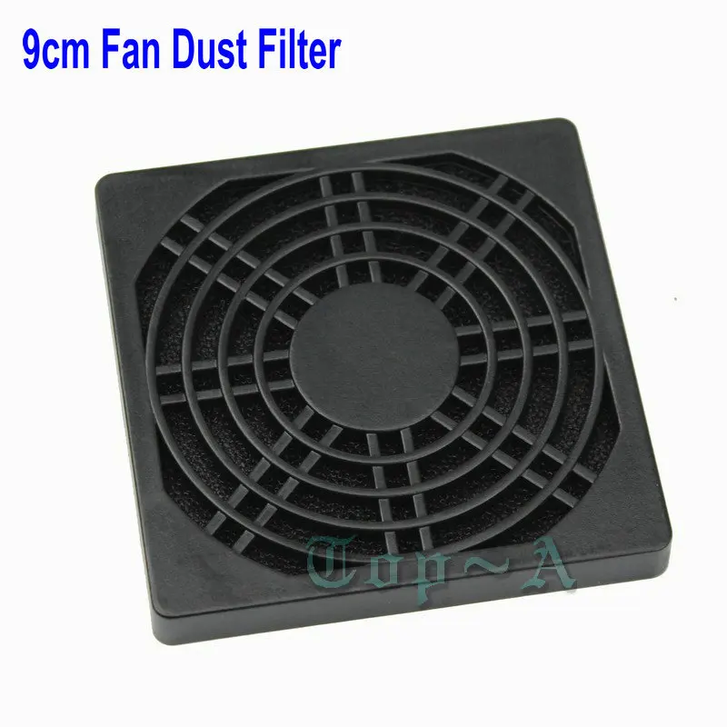 10 шт. 9 см пылезащитный Пылезащитный фильтр для вентилятора постоянного тока 92x92