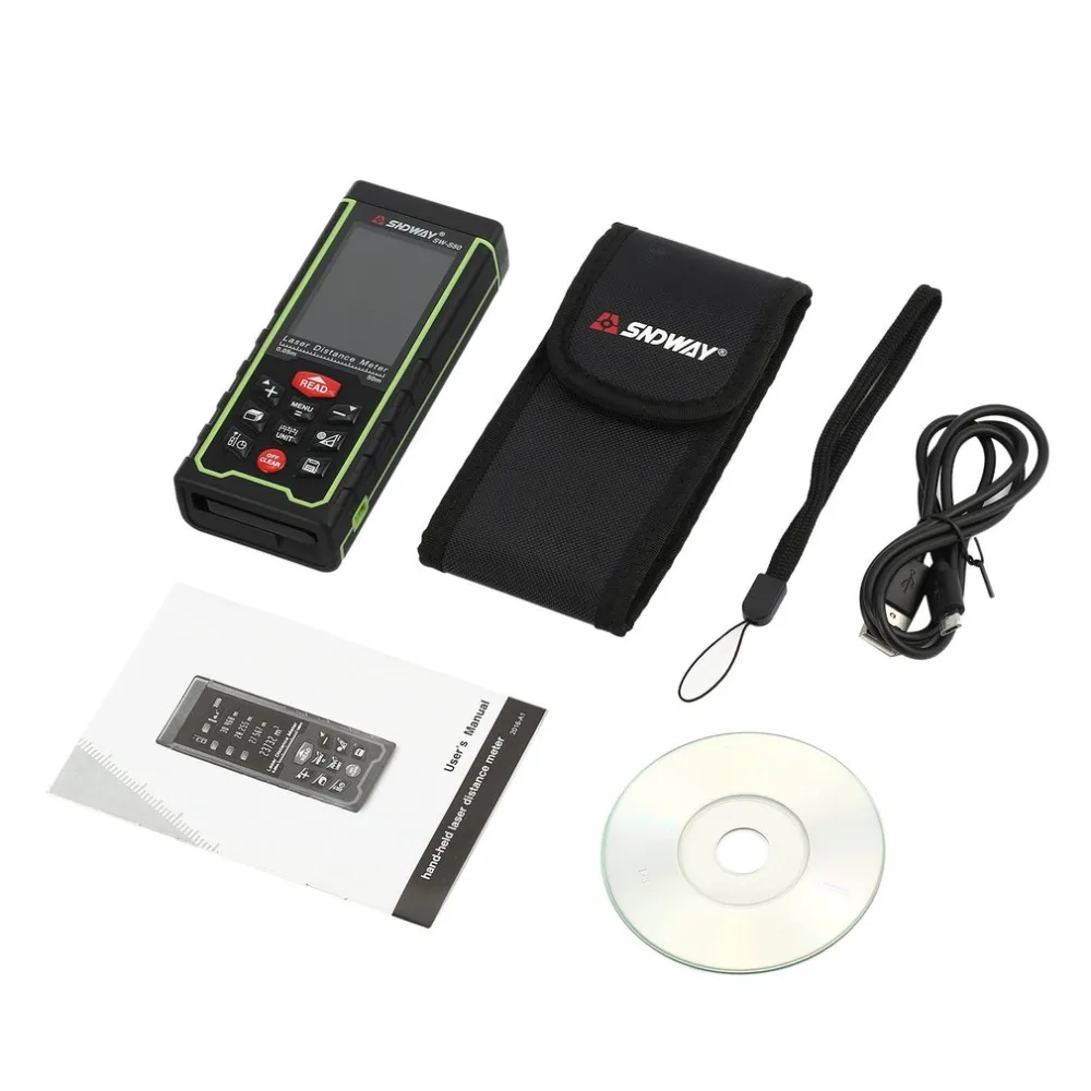 SNDWAY лазерный дальномер 50 м 70 100 SW-S50/70/100 ленты построить измерения устройства