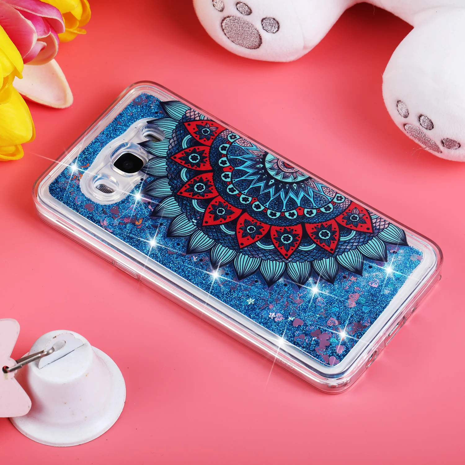 Чехол для телефона samsung J7 J76 J710 для Galaxy J7 SM-J710FN/DS SM-J710FN J710FN/DS J710F динамический жидкий зыбучий песок чехол