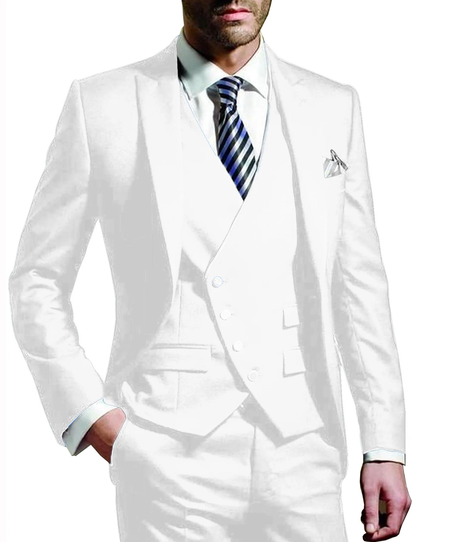 Человек в белом костюме