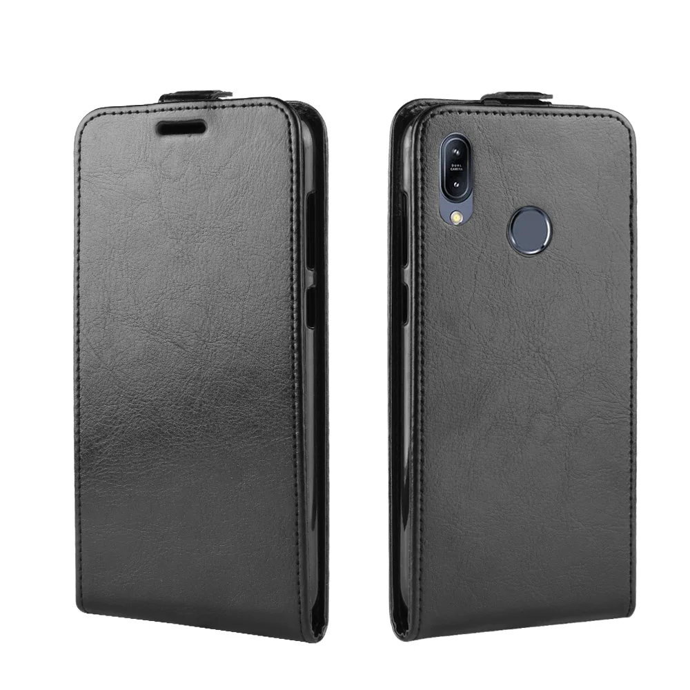 Чехол книжка для ASUS ZenFone Max M2 ZB633KL кожаный чехол Вертикальный с держателем