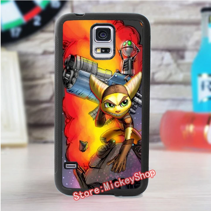 Ratchet & Clank 11 моды чехол для samsung galaxy s3 s4 s5 s6 s7 примечание 2 3 4 # ls0728|s4 grill|s4 phones4 knife |