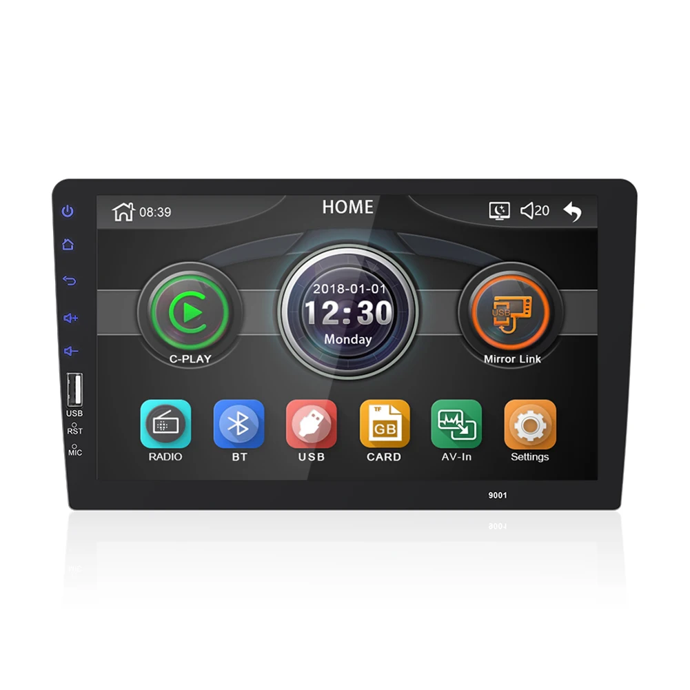 

9 inch Touchable Screen 1DIN Bluetooth Car Stereo MP5 Player FM Radio with Mirror Link Function Free Dropship