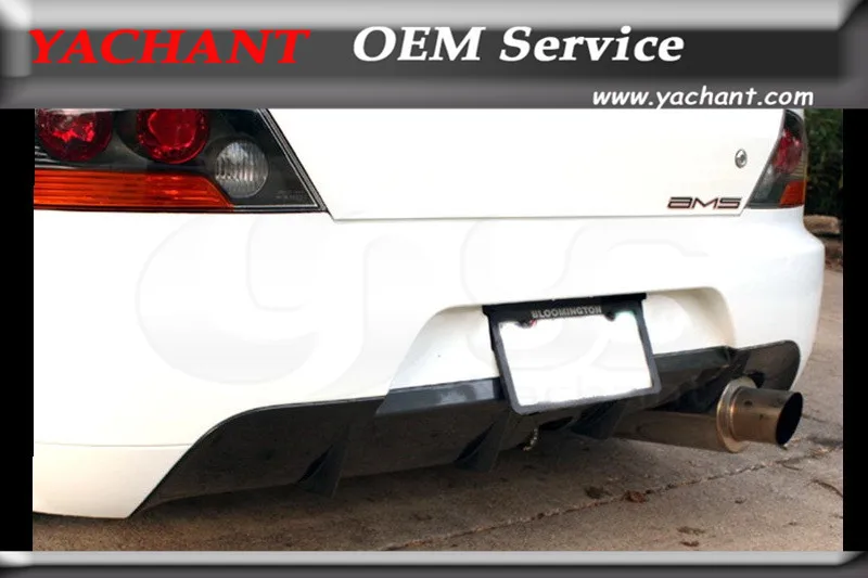 Автомобильный Стайлинг FRP Стекловолоконный задний диффузор подходит для 2005-2007