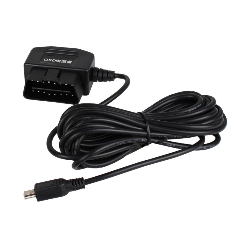OBD вождения Регистраторы понижающий линии от 12 В до 5 пост 2.5A линия USB Мощность