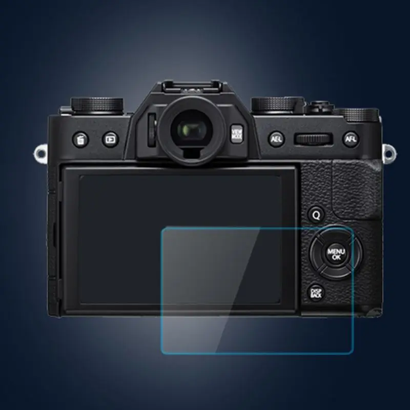 9H ЖК экран из закаленного стекла HD для Fujifilm защитная крышка камеры и XT 10