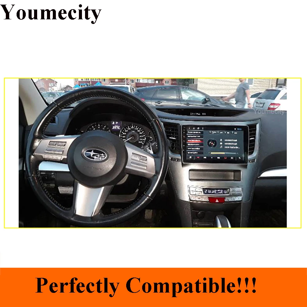 Автомобильный dvd-плеер Android 9,0 для Subaru Legacy Outback 2009 2010- gps Радио Видео мультимедийный плеер емкостный ips экран RDS