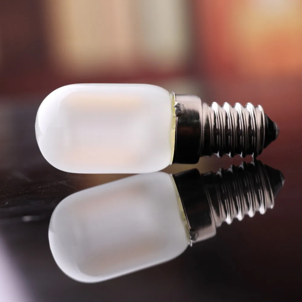 Grensk Янтарное матовое стекло C7 T22 Edison светодиодный Ночная лампочка накаливания 0,5 Вт 1 Вт теплый белый трубчатый холодильник лампа E14 220 В с регулируемой яркостью