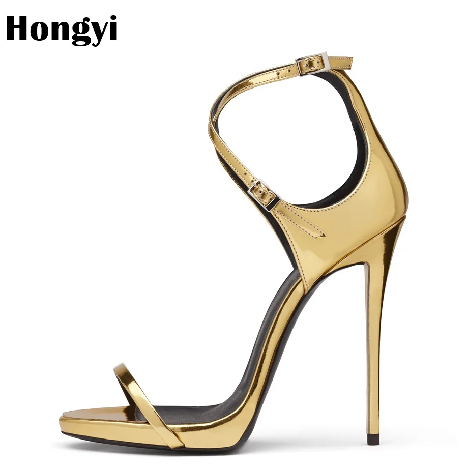 

Hongyi 2018 New Summer Sexy Women High Heels Sandals 12cm Fashion Stripper Shoes Party Pumps Shoes Women Platform Sandals