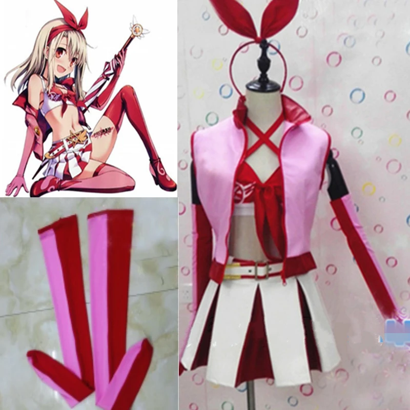 Высокое качество illyasвиль Fate/kaleid liner Аниме Косплей фон Айнцберн гоночный костюм