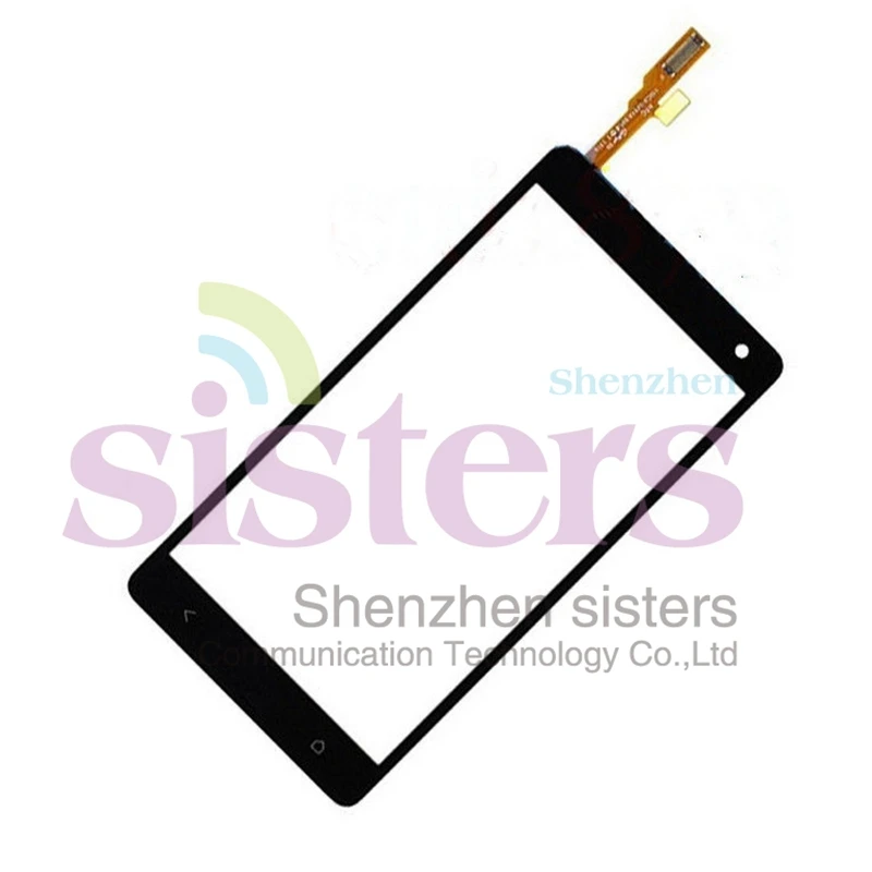 Высокое качество Черный сенсорный экран дигитайзер панель для HTC Desire 600 606 600C D600 |