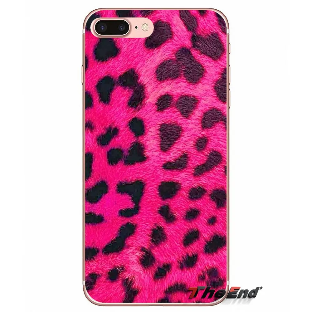 For Xiaomi Redmi 4 3 3S Pro Mi3 Mi4 Mi4i Mi4C Mi5 Mi5S Mi Max Note 2 Black and Pink Leopard Art Collage Case | Мобильные телефоны и