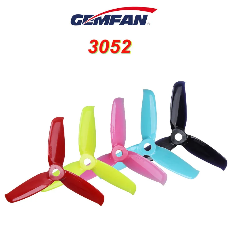 24 шт. пропеллеры Gemfan Flash 3052 3 0x5 2 с лопастями 5 мм монтажное отверстие для двигателя