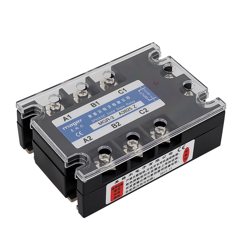 25A трехфазное твердотельное реле переменного тока (MGR 3 A4825 Z) SSR 70 280VAC до 480VAC