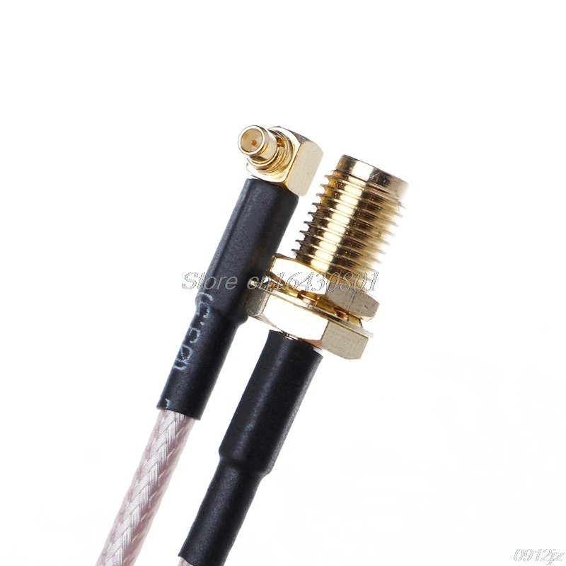 Угловой плетеный кабель RF RP SMA Female to MMCX Male правый угол Pigtail RG316 15 см 6 &quotC90A новая