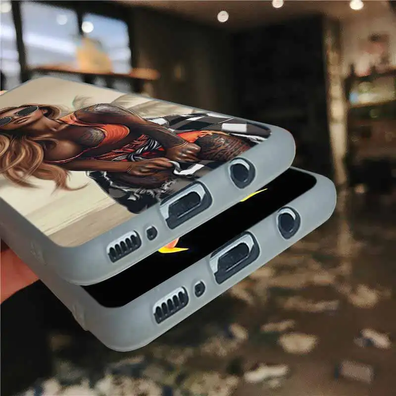 Телефон для Samsung Galaxy S10 E S9 S8 Plus S7 s6 Edge s10 plus s5 Note 10 9 8 чехол PinUp шпильки девочек Up Girl |