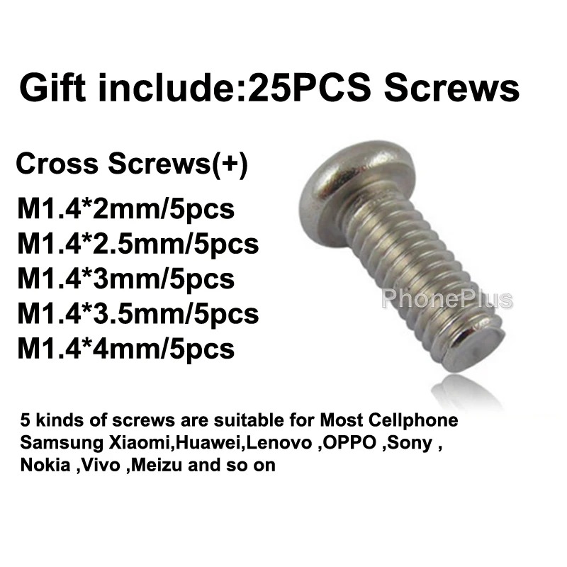 Each Models 2pcs Total 8pcs For Nokia Lumia 822 920 Most Model Compatible Suitable Used With Screws | Мобильные телефоны и