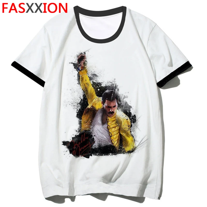Freddie Mercury футболка для мужчин/женщин модная в стиле Королева хип хоп рок панк