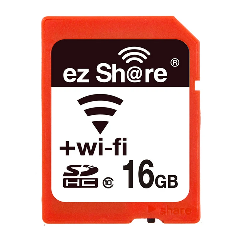 WiFi SD Card 4G 8GB 16GB 32G SDHC Class 10 Flash Memory Wireless WLAN Wi-fi For Canon Nikon Casio Digital SLR Camera | Компьютеры и
