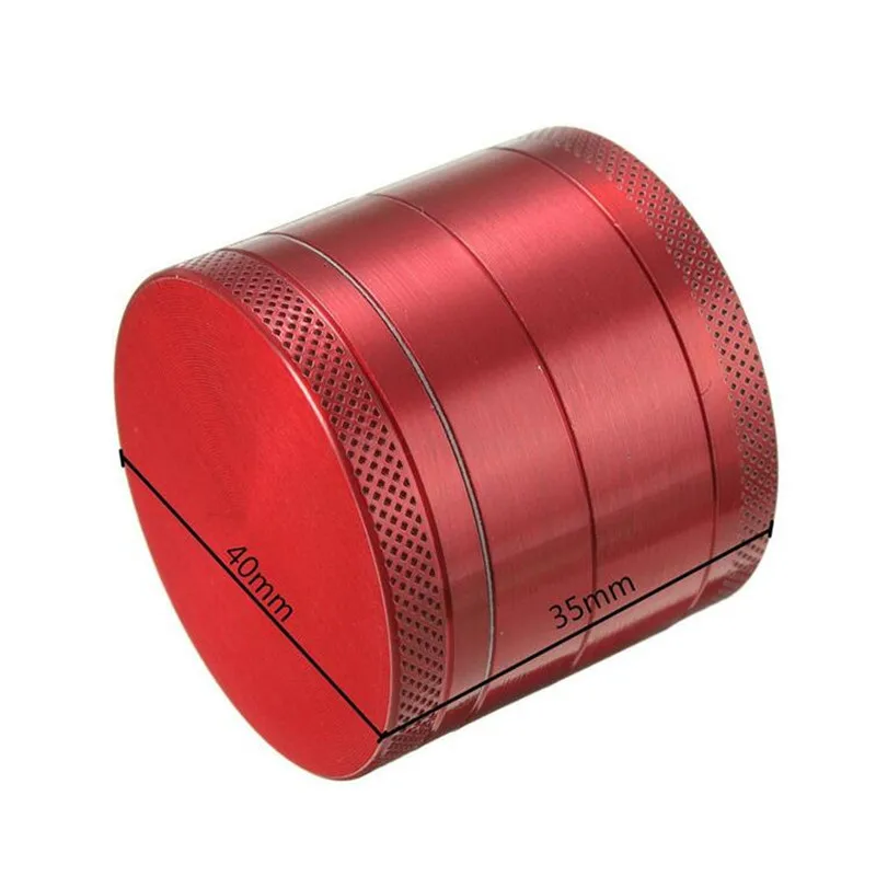 Новый Горячий 4 Слой Металла Табак Grinder Курите Дробилка Руку Провернуть